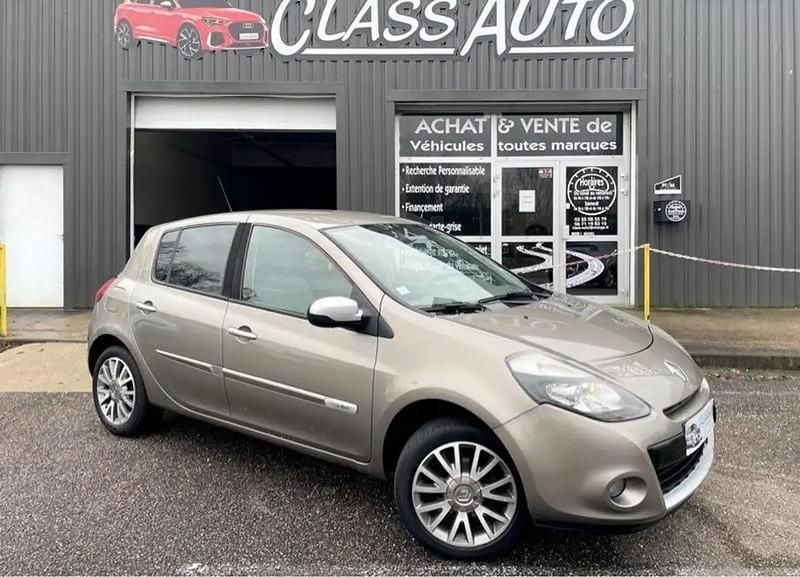 Beige Occasion 2011 Renault Clio III Initiale Paris Berline | 6 990 € - Image 1/4