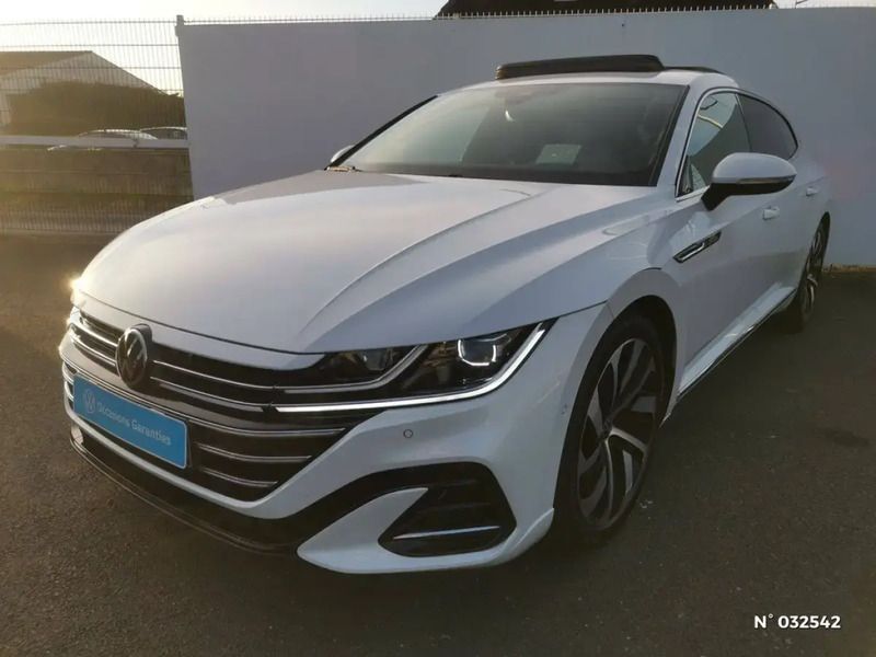 Blanc Utilisé 2022 VW Arteon R-line Break | 30 290 € (Bon prix) - Image 1/4