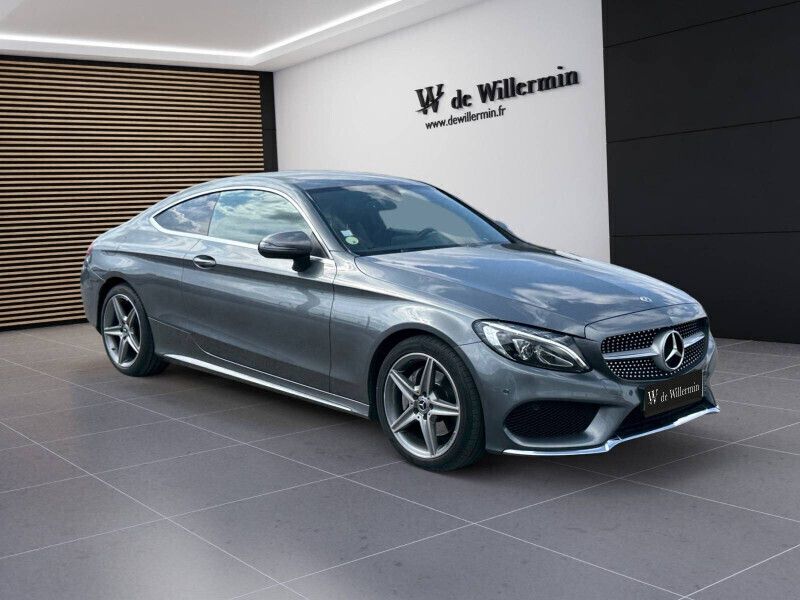 Gris Utilisé 2017 Mercedes C220 Coupé | 27 900 € (Prix juste) - Image 1/4