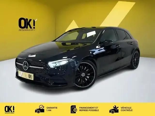 Noir Utilisé 2018 Mercedes A250 AMG line Berline | 25 989 € (Prix juste) - Image 1/4