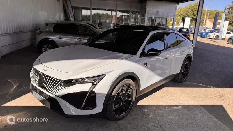 Nouvelle Peugeot e-408 GTi 154 kW (210 ch) 2025 Blanc SUV