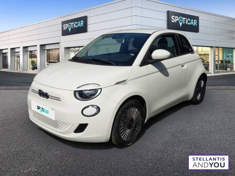Blanc Utilisé 2023 Fiat 500e Berline | 14 190 € (Bon prix) - Image 1/4