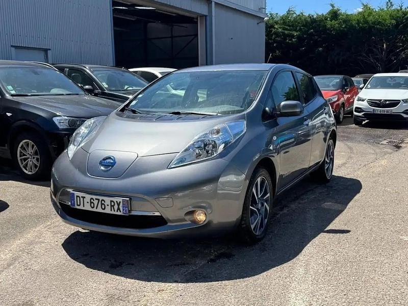 Gris Occasion 2015 Nissan Leaf Acenta Citadine | 4 690 € - Image 1/4