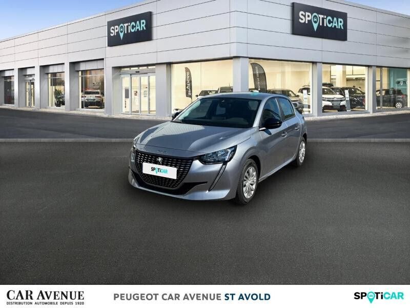 Gris platinium (m) Utilisé 2023 Peugeot 208 Active Citadine | 13 976 € (Prix juste) - Image 1/1