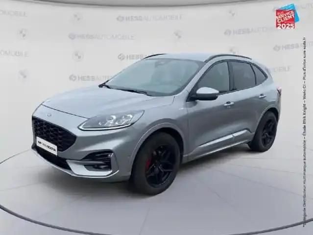 Gris solar métallisée Utilisé 2021 Ford Kuga ST-Line X SUV | 26 999 € (Bon prix) - Image 1/4