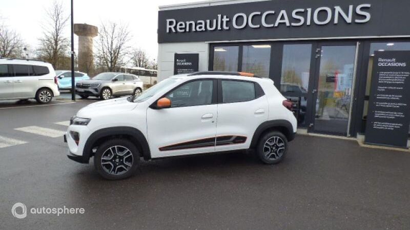Blanc Utilisé 2021 Dacia Spring Comfort Plus Citadine | 8 999 € (Prix juste) - Image 1/4