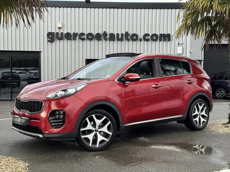 Rouge Occasion 2016 Kia Sportage GT-Line SUV | 15 990 € (Prix assez cher) - Image 1/4