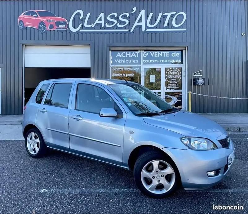 Bleu Occasion 2005 Mazda 2 Berline | 3 990 € - Image 1/4
