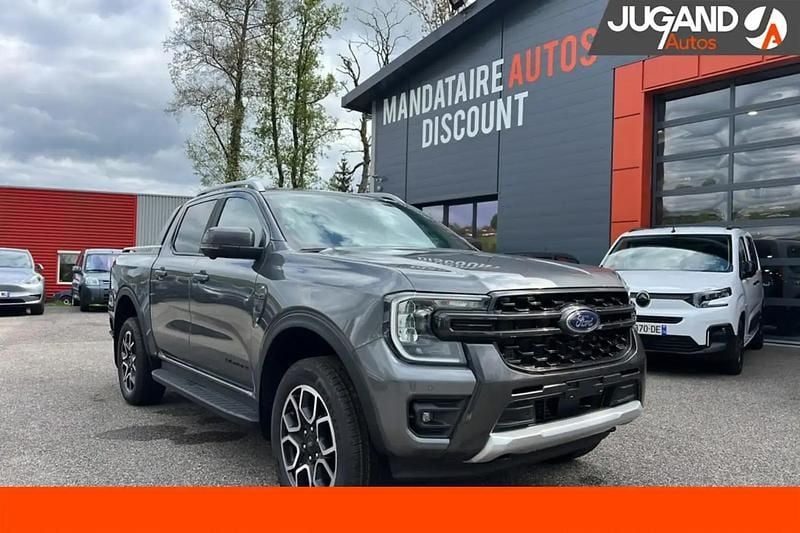 Gris Nouvelle 2025 Ford Ranger Wildtrack Pick-up | 56 980 € (Super prix) - Image 1/4