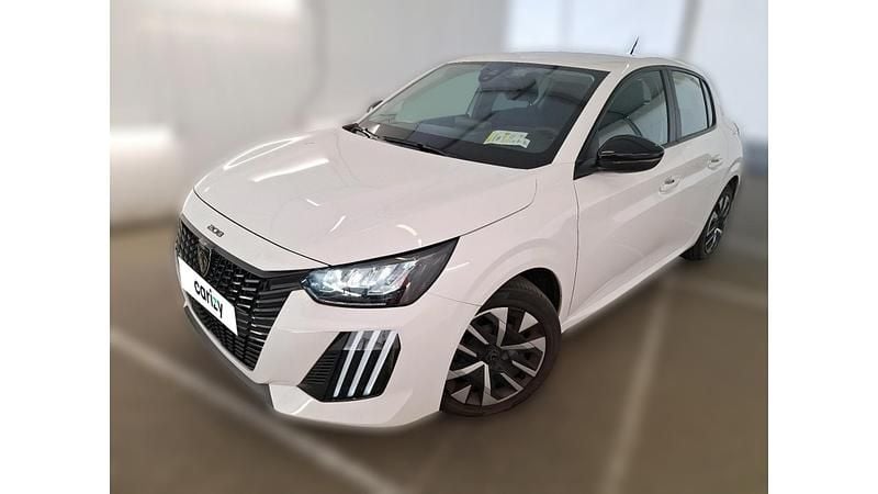 Blanc Utilisé 2024 Peugeot 208 Active Citadine | 15 190 € (Prix juste) - Image 1/4