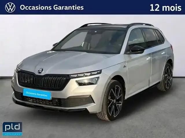 Gris Occasion 2022 Skoda Kamiq SUV | 22 990 € (Bon prix) - Image 1/4