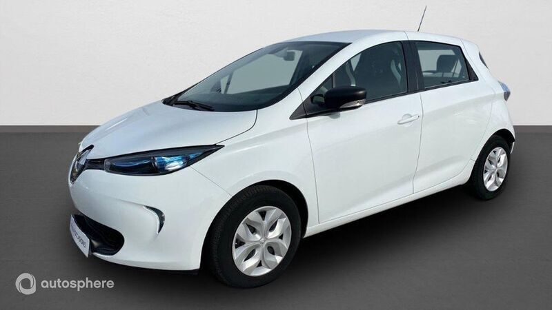 Blanc Utilisé 2017 Renault Zoe Life Citadine | 6 280 € (Prix juste) - Image 1/4
