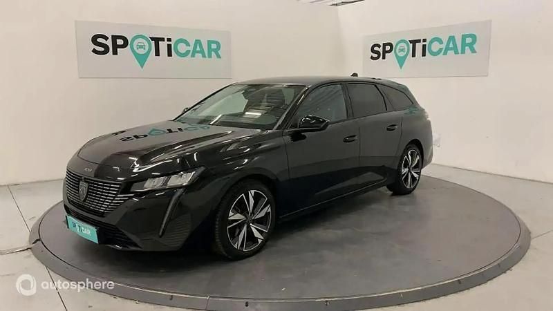 Noir Utilisé 2022 Peugeot 308 Allure Break | 18 599 € (Prix juste) - Image 1/4