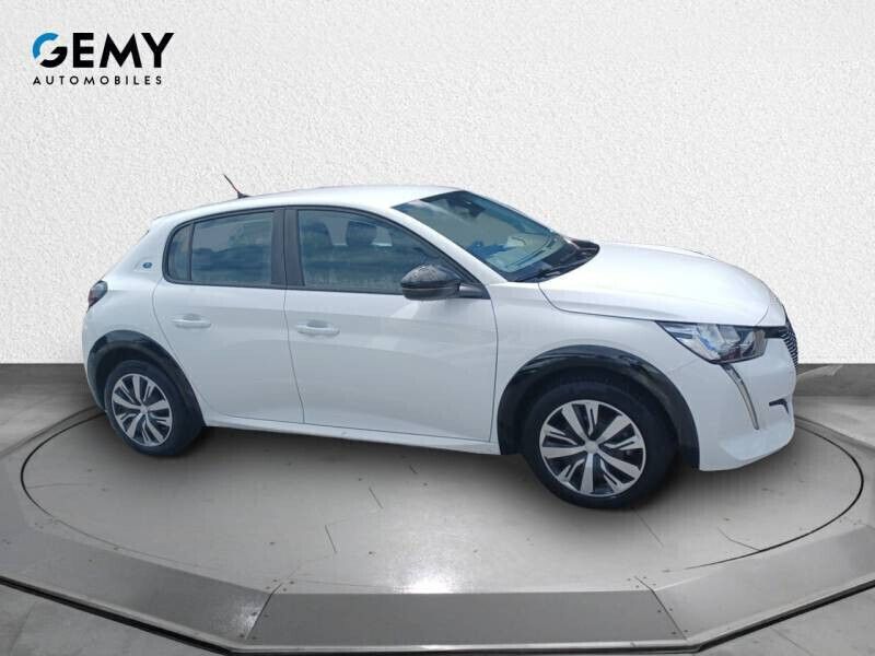 Occasion Peugeot e-208 Active 100 kW (136 ch) 2022 Blanc Citadine