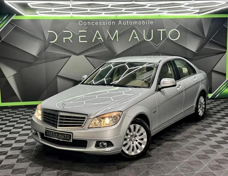 Gris Utilisé 2008 Mercedes C200 Elegance Berline | 9 990 € (Prix juste) - Image 1/4