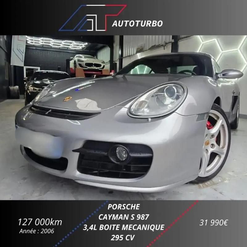 Occasion Porsche Cayman 299 ch (219 kW) 2006 Gris Coupé