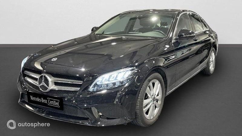 Noir Utilisé 2021 Mercedes C180 Avantgarde Berline | 24 990 € (Prix juste) - Image 1/4