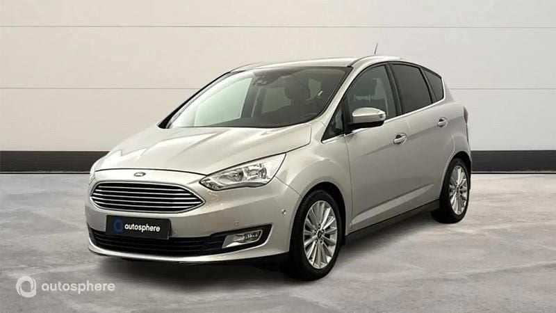 Gris Occasion 2019 Ford C-MAX Titanium Monospace | 12 299 € (Prix juste) - Image 1/4