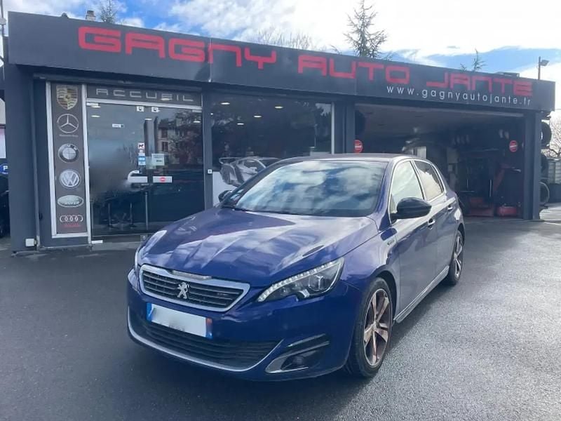 Occasion Peugeot 308 GT-line 132 ch (97 kW) 2016 Bleu Berline