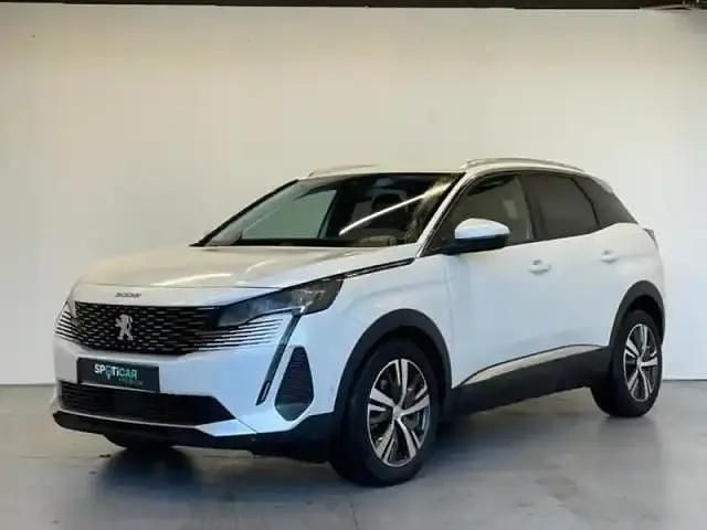 Blanc Utilisé 2021 Peugeot 3008 Allure SUV | 22 990 € (Prix cher) - Image 1/4