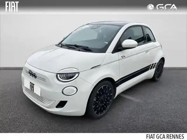 Blanc Utilisé 2022 Fiat 500e Citadine | 19 990 € (Prix cher) - Image 1/4