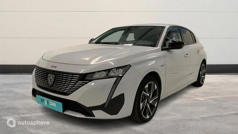 Blanc Utilisé 2023 Peugeot 308 Allure Berline | 22 799 € (Super prix) - Image 1/4