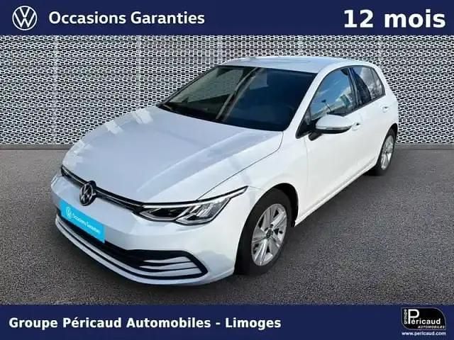Blanc Utilisé 2021 VW Golf VIII Berline | 21 990 € (Prix juste) - Image 1/4