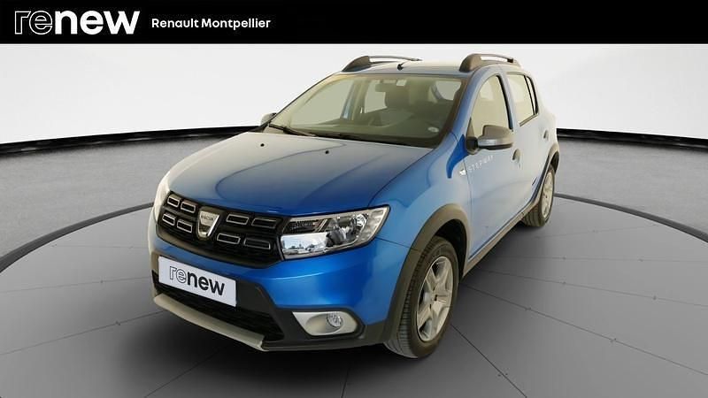 Bleu Utilisé 2017 Dacia Sandero Stepway Citadine | 10 499 € (Prix juste) - Image 1/4