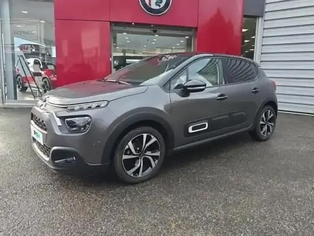 Gris platinium (m) Occasion 2022 Citroën C3 PureTech Berline | 11 990 € (Prix juste) - Image 1/4