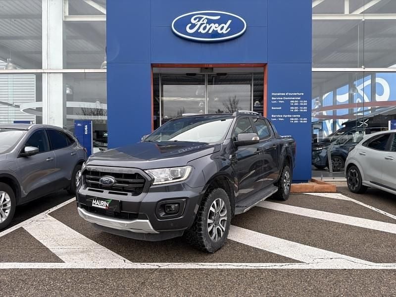 Gris basalte Occasion 2021 Ford Ranger Wildtrack Pick-up | 36 900 € (Bon prix) - Image 1/4