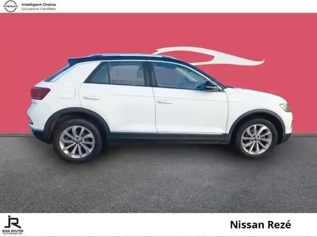 Occasion VW T-Roc Style 2023 Blanc pur/toit noir SUV