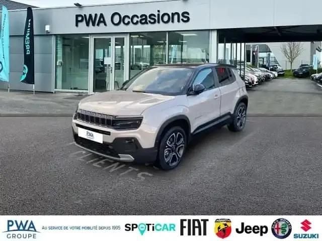 Stone métallisé + toit volcano Occasion 2024 Jeep Avenger Summit SUV | 25 490 € (Bon prix) - Image 1/4