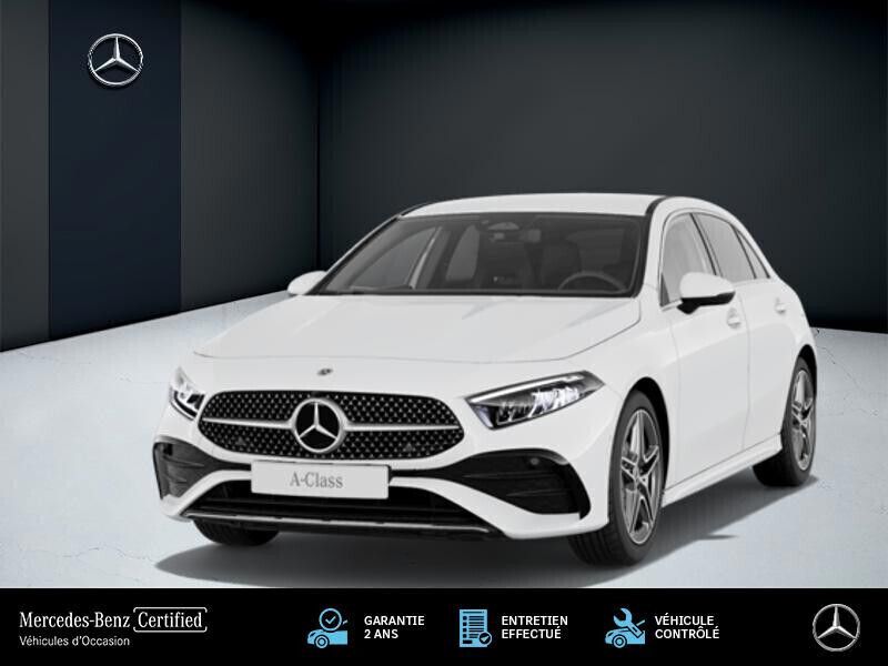 Blanc Utilisé 2024 Mercedes A180 Berline | 34 900 € (Prix juste) - Image 1/4