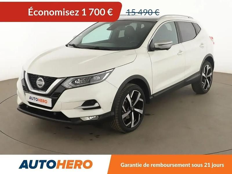 Blanc Utilisé 2018 Nissan Qashqai Tekna+ SUV | 13 790 € (Prix juste) - Image 1/2