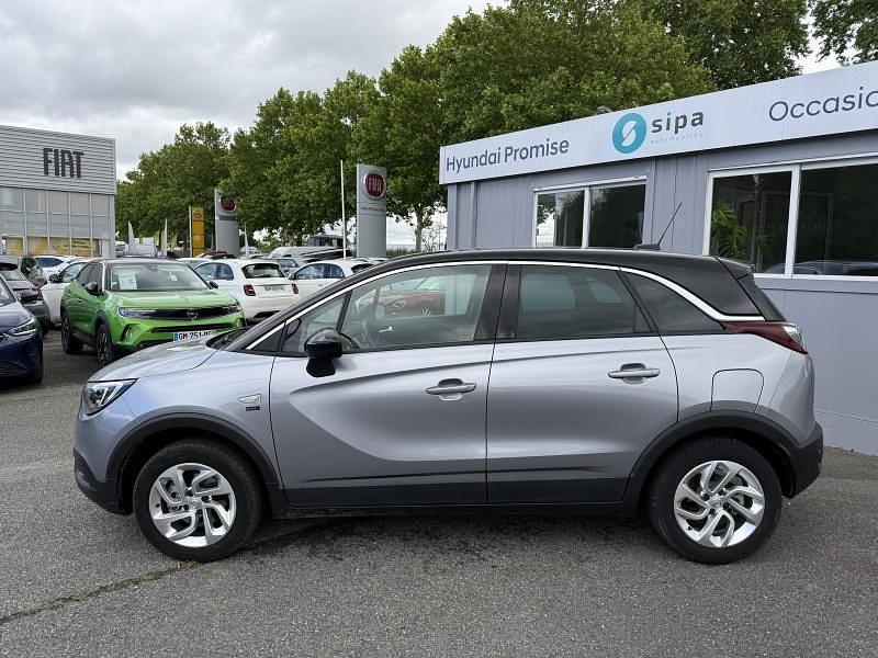 Occasion Opel Crossland X 110 ch (80 kW) 2021 Gris SUV