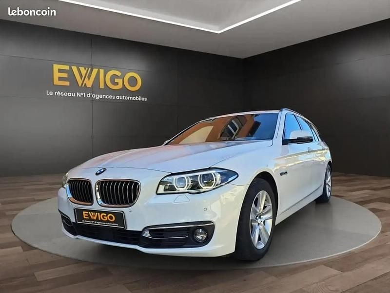 Blanc Utilisé 2014 BMW 530 Luxury Line Break | 23 990 € - Image 1/4
