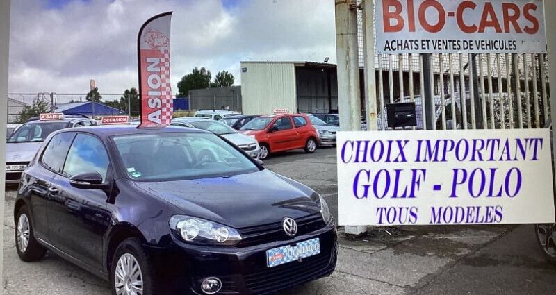 Noir Utilisé 2009 VW Golf VI Trendline Berline | 6 900 € - Image 1/4