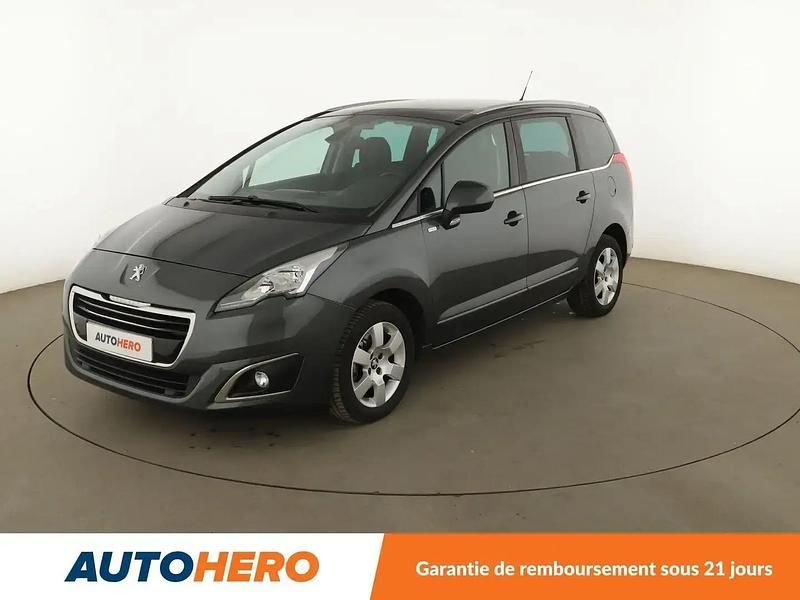 Gris Utilisé 2016 Peugeot 5008 Style Monospace | 12 690 € (Prix juste) - Image 1/2