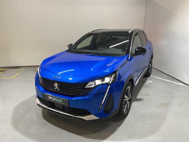 Bleue Utilisé 2022 Peugeot 3008 GT SUV | 24 890 € (Prix juste) - Image 1/4