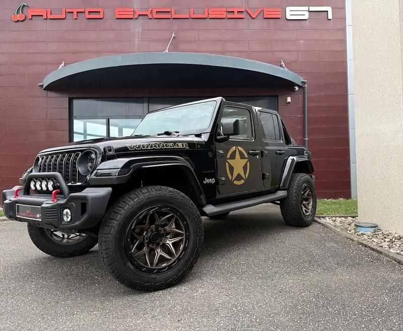 Noir Utilisé 2018 Jeep Wrangler Sahara SUV | 54 990 € (Bon prix) - Image 1/4