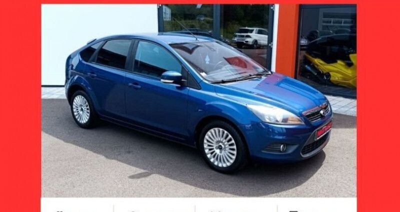 Bleu Utilisé 2010 Ford Focus Citadine | 3 490 € - Image 1/4
