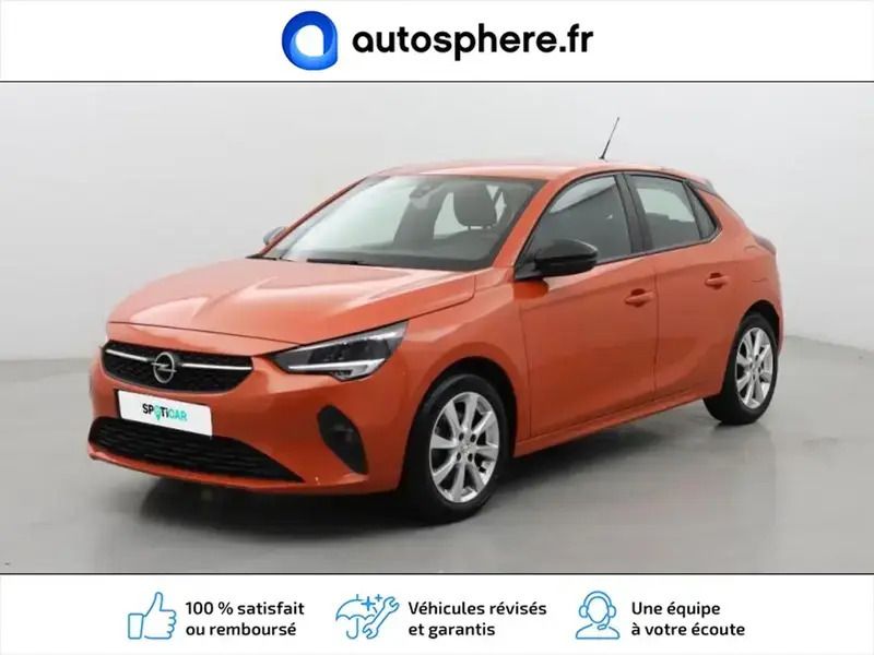Orange Utilisé 2020 Opel Corsa Elegance Berline | 11 499 € (Prix juste) - Image 1/4