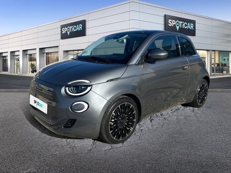 Mineral grey métal Utilisé 2023 Fiat 500e La Prima Berline | 20 990 € - Image 1/4
