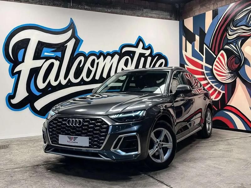 Gris Occasion 2021 Audi Q5 S-Line SUV | 34 900 € (Super prix) - Image 1/2