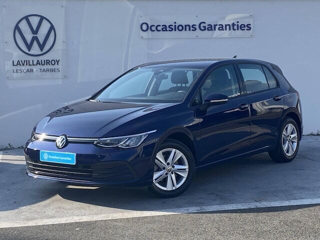 Bleu Utilisé 2024 VW Golf VIII Life Berline | 24 990 € (Prix juste) - Image 1/4