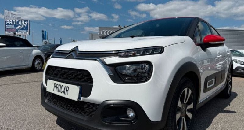 Blanc Utilisé 2021 Citroën C3 Business Class Citadine | 11 490 € (Prix juste) - Image 1/4