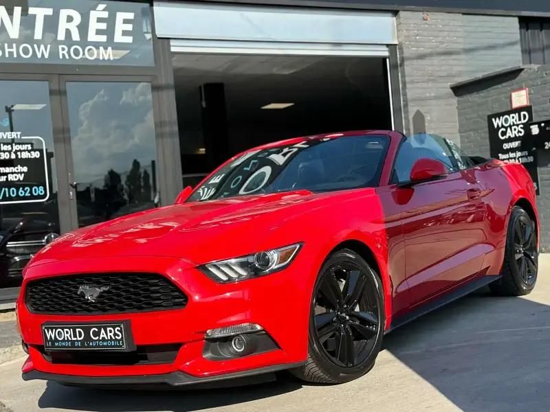 Rouge Utilisé 2017 Ford Mustang Cabriolet | 27 990 € (Bon prix) - Image 1/4