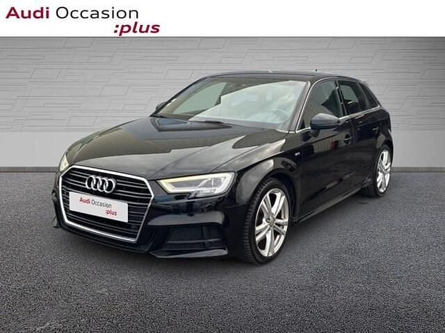 Noir brillant Utilisé 2019 Audi A3 Sport | 21 495 € (Prix juste) - Image 1/4