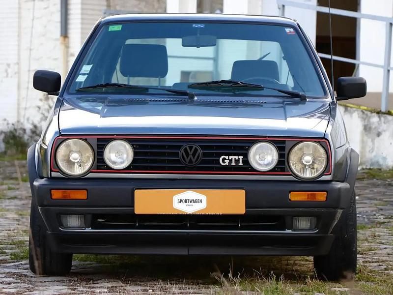 Gris Occasion 1990 VW Golf II GTI Citadine | 14 300 € - Image 1/4