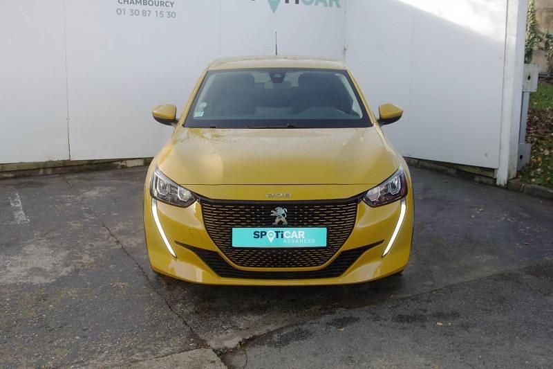 Occasion Peugeot e-208 100 kW (136 ch) 2021 Jaune Citadine